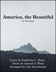 America, the Beautiful SSA choral sheet music cover Thumbnail